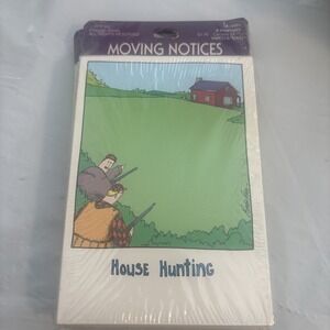 Vintage Moving Notice Cards